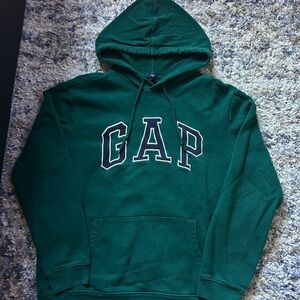 GAP Logo Forest Green Hoodie